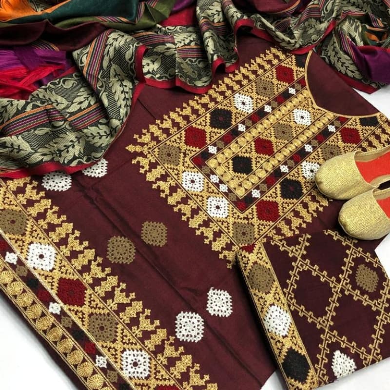 🔥New Arrivals 🔥 2021.
Soft Marina fabric Ari work