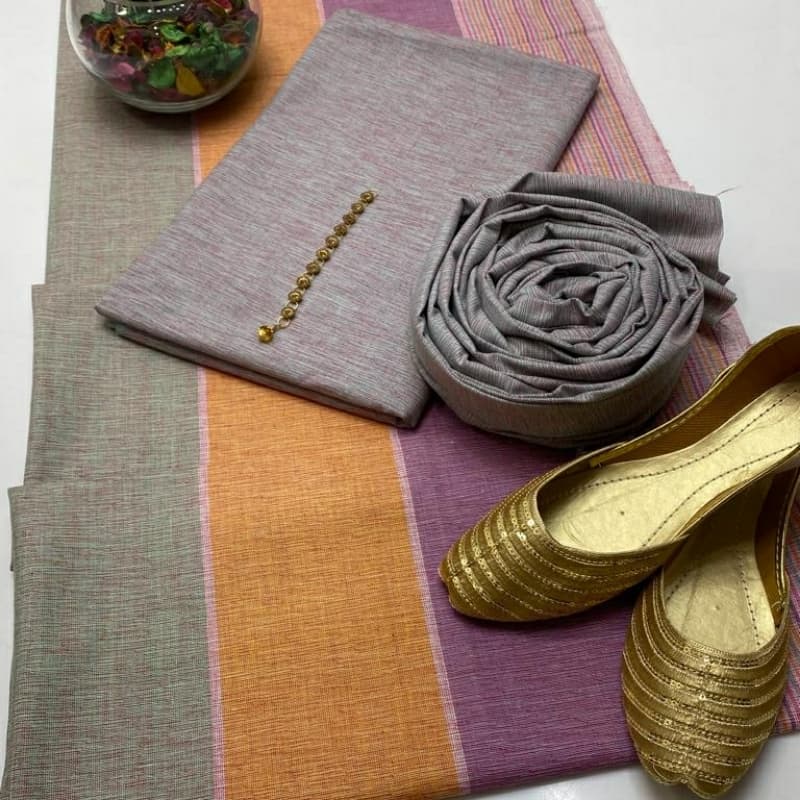 3 pieces suits
Wool khadar