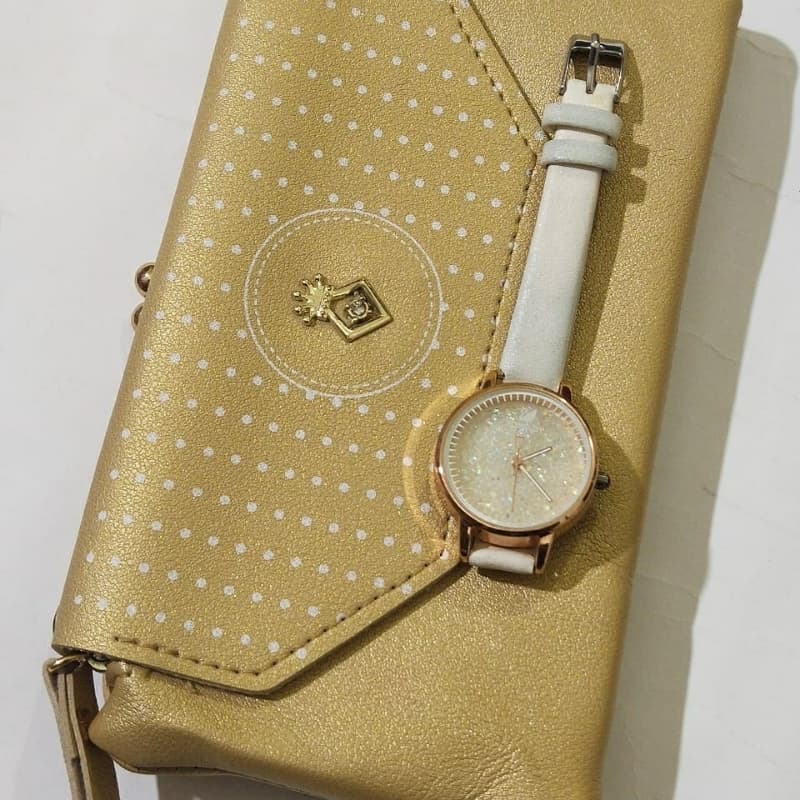 *Ladies Clutch and Watch*