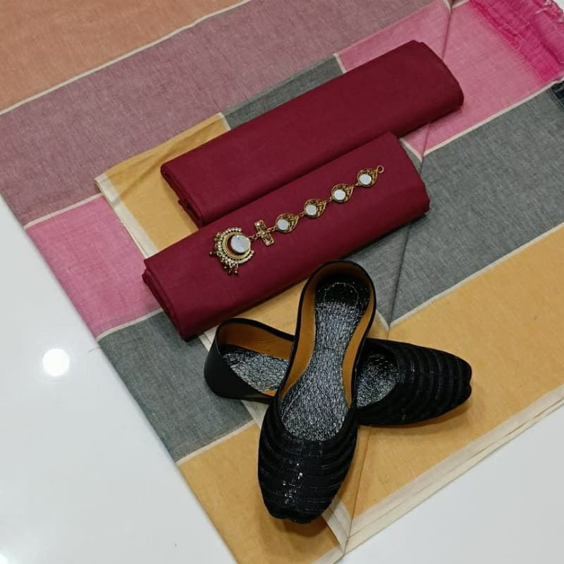 Khaddr 3 Pcs Dress👗