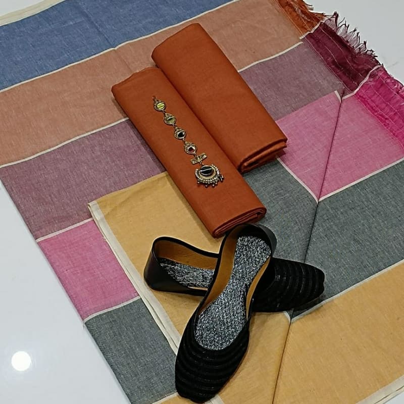 Khaddr 3 Pcs Dress👗