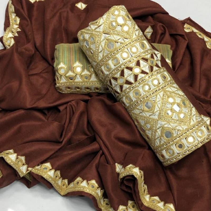 🔥New Arrivals 🔥
Soft Marina fabric Ari pani embroidery