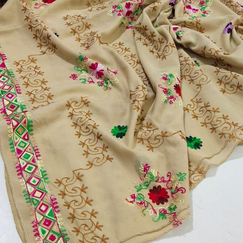 *FREE HOME DELIVERY OFFER*

*Beautiful Embroided Chadar*