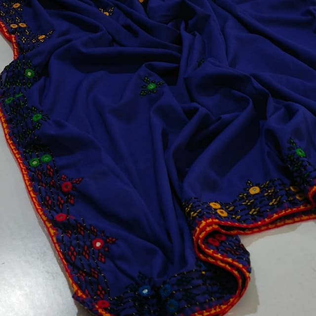 *FREE HOME DELIVERY OFFER*

*Beautiful Blochi Embroided Chadar*