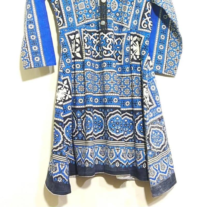 *Beautiful Ajrak Frock*