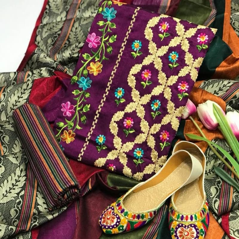 New latest collection     3 pc suit