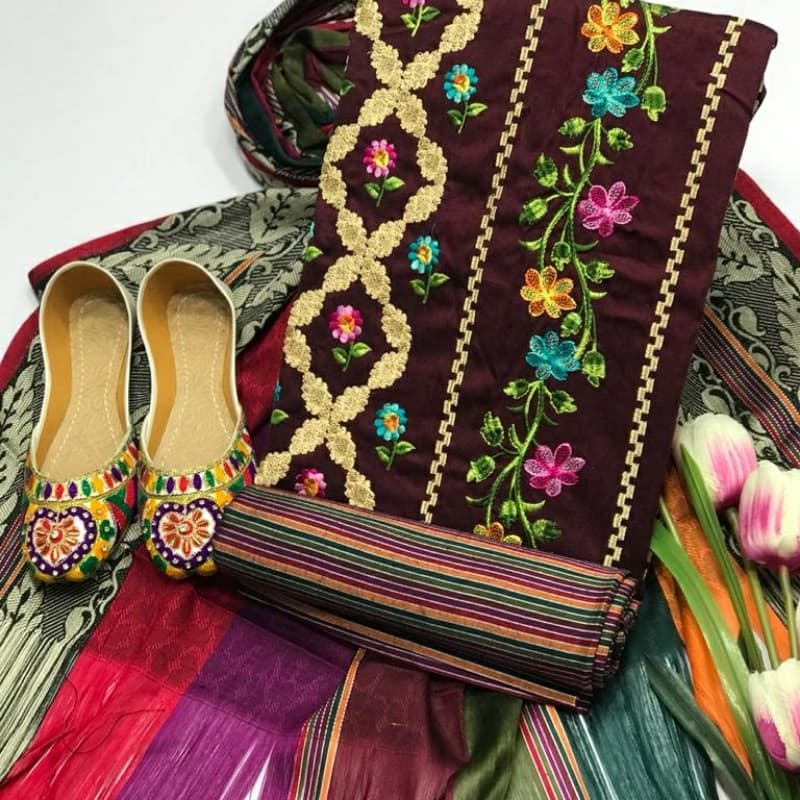 New latest collection     3 pc suit