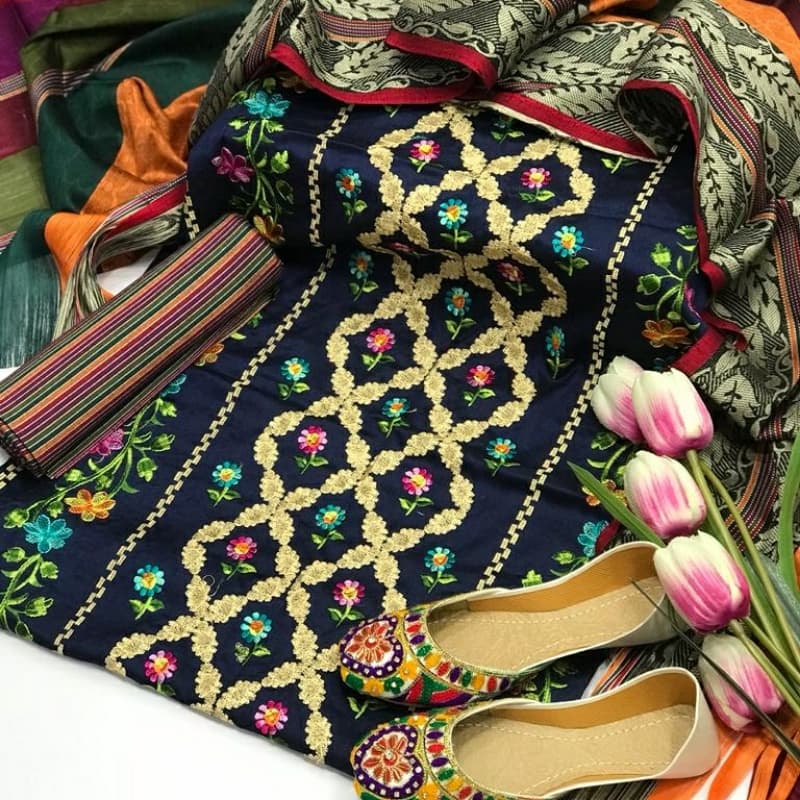 New latest collection     3 pc suit