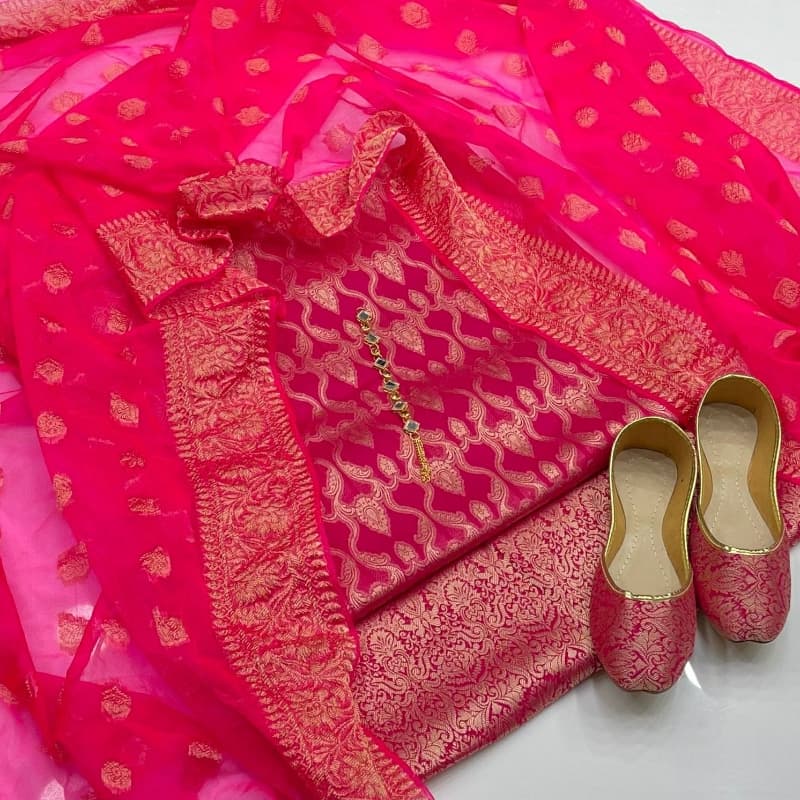 3pc dress fancy linen