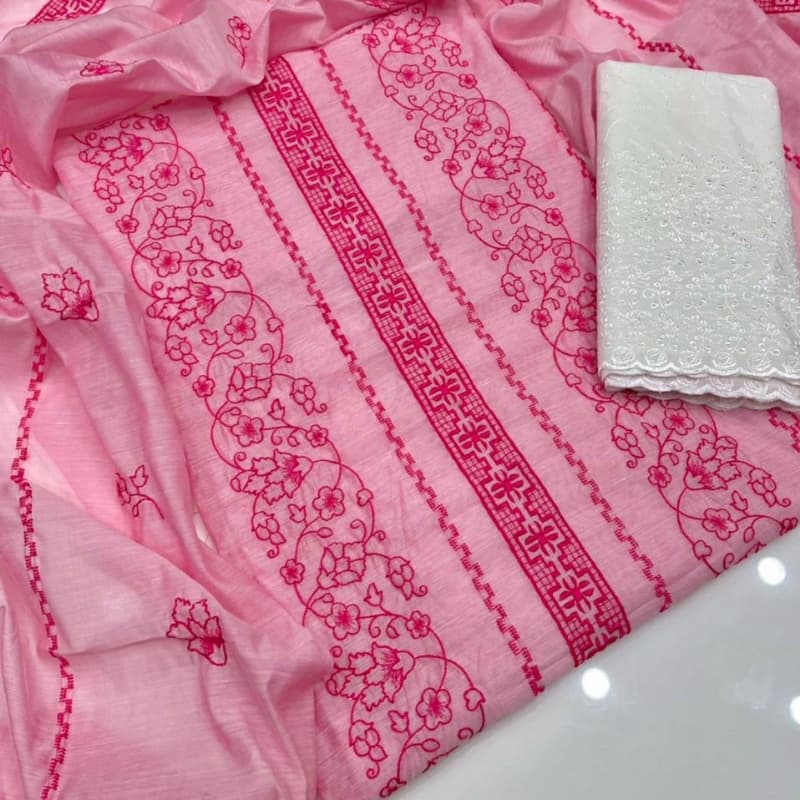 3pc dress Paper cotton